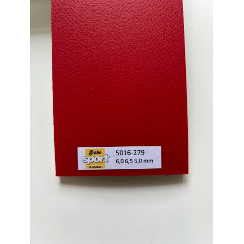 Спортивный линолеум Grabo Flex Gymfit 5 мм Red 5016